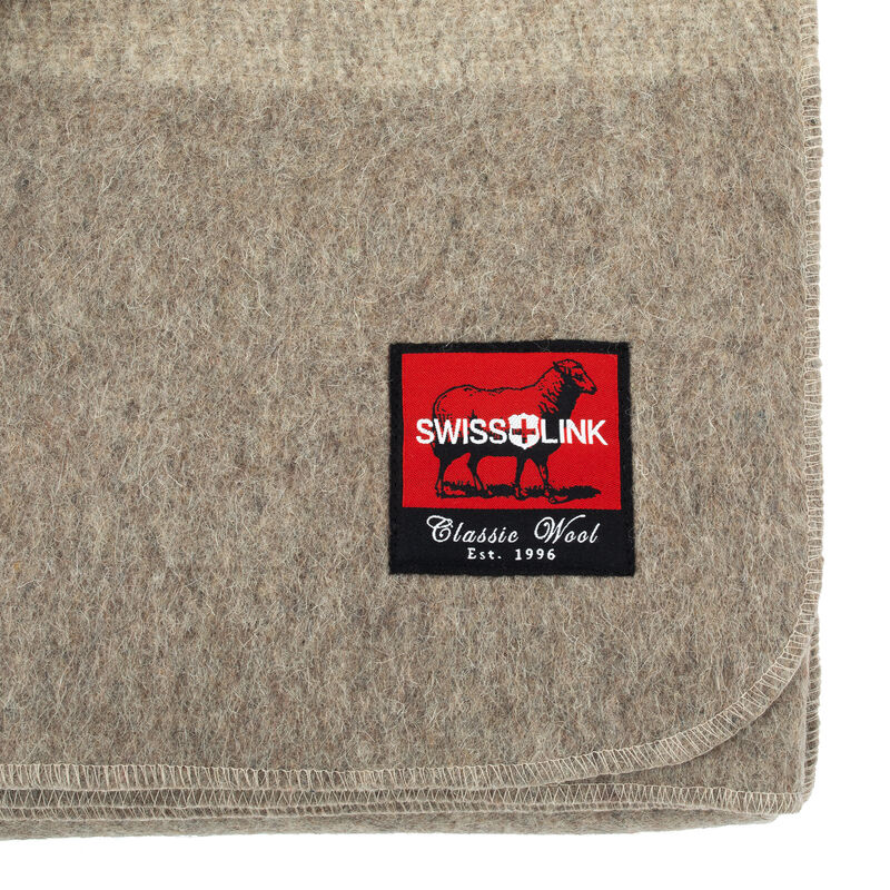 Italian Officers Blanket With Star | Classic Wool Reproduction, , large image number 3